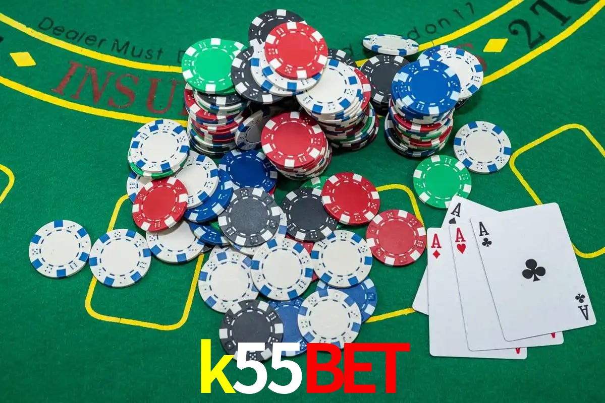 Mesa de Blackjack k55bet